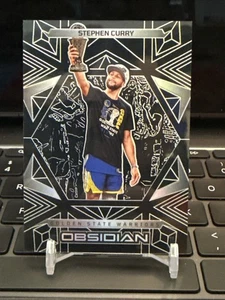 2024-25 Panini Obsidian Basketball Stephen Curry Trophy SSP - Warriors - Picture 1 of 2