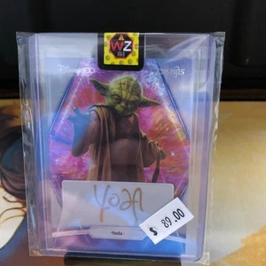 Star Wars Yoda Signature Auto Disney 100 Limited Edition Card 88 Kakawow Cosmos - Picture 1 of 5