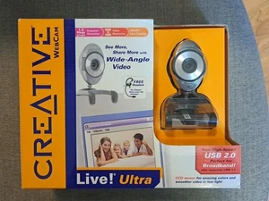 CREATIVE Live! Ultra Wide Angle Web Cam W/ Headset - Afbeelding 1 van 5