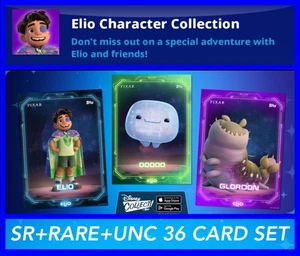 JUEGO DE 36 CARTAS ELIO CHARACTER COLLECTION SR+RARO+UC-TOPPS DISNEY COLLECT - Imagen 1 de 1