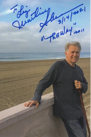 Martin Sheen Signed 4x6 Photo 4 COA Cover