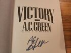 A.C. Green SIGNED Victory Los Angeles Lakers NBA Player 1994 First Edition HB