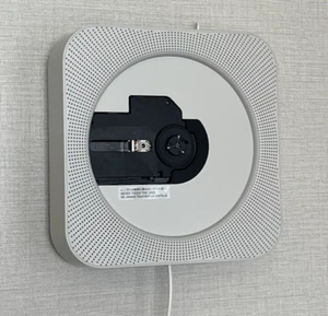 MUJI CPD-4 Reproductor de CD montado en la pared Blanco Control remoto Radio ... - Imagen 1 de 20