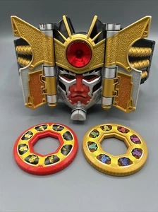Power Rangers Super Samurai Shogun Gürtelschnalle & 2 Morpher Disc - Bild 1 von 6