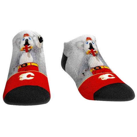 Unisex Rock Em Socks Calgary Flames Mascot Walkout Low Cut Socks Cover