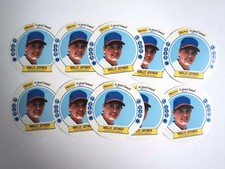 1989 Master Bread Lot of 10 Wally Joyner Disk Angels MINT  -  FLASH SALE