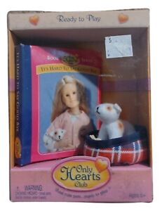 Only Hearts Club Real Cute Pets Ready To Play  Tiny Puppy, Bed and Book