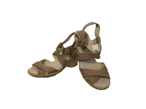 SANDALI DONNA CLARKS BEIGE TAGLIA U.K 4