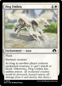 DOG UMBRA x4 mtg NM-M Modern Horizons 3 Common - Picture 1 of 1