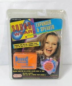 Sound Wear Expander & Speaker Nasta 80s Speaker AM FM Radio Speaker Portable NIP - Bild 1 von 2