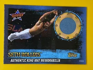 Seth Rollins WWE Topps Slam Attax 10th Edition Relic Wrestling Card Summerslam - Picture 1 of 1