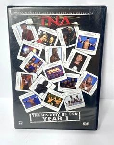 TNA Wrestling - The History of TNA: Year 1 (DVD, 2007) AJ Styles, Jerry Lynn - Picture 1 of 4