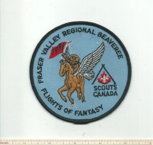 ED SCOUT CSA 1991 FRASER VALLEY REGIONAL BEAVEREE PEGASUS VOLI FANTASY CANADA - Foto 1 di 1