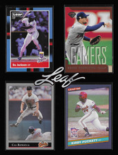 Asssorted 1986-1998 Leaf Baseball Cards ~ All HOF & Stars ~ KEN GRIFFEY JR.!