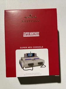 NUEVO adorno de consola Hallmark Nintendo Super NES - Imagen 1 de 2