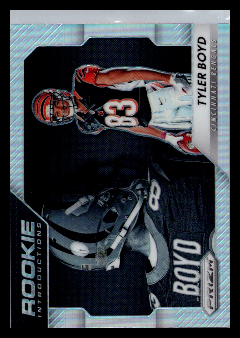 2016 Panini Prizm Rookie Introductions Tyler Boyd Silver #18 Cincinnati Bengals