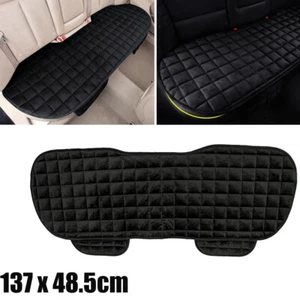Black Car Rear Back Car Seat Cover Protector Mat Car Chair Cushion Accessories - Picture 1 of 9