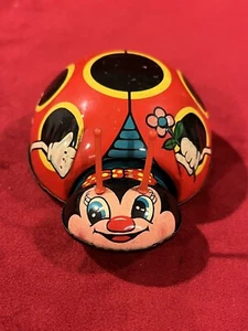 Vintage Komoda KKS Blech Marienkäfer Reibung Spielzeug Made in Japan - Bild 1 von 5