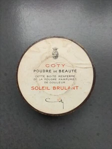 Coty, Poudre De Beauté Années 30 - Picture 1 of 6