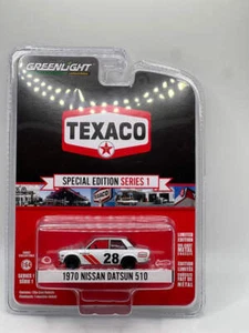 Greenlight - Nissan Datsun 510 1970 - Texaco Edición Especial Serie 1 - Imagen 1 de 3