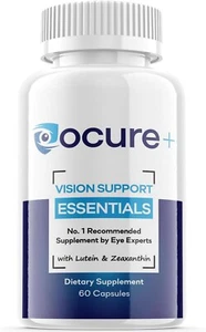 (1 Pack) Ocure+ Vision Supplement Pills - Support Healthy Vision & Eye Sight - Picture 1 of 3