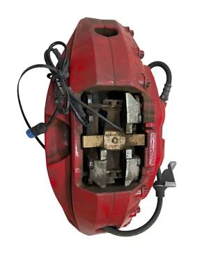 2019-2023 BMW X5 SDRIVE40I G05 DRIVER LEFT FRONT RED M-SPORT BRAKE CALIPER *13K* - Image 1 of 4