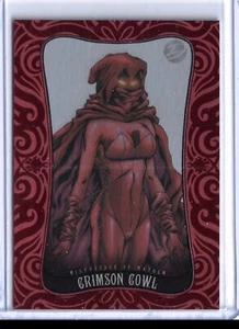 Marvel Dangerous Divas Serie 2 RUBÍ Tarjeta Paralela 7 Capucha Carmesí 35/50 SFC - Imagen 1 de 2