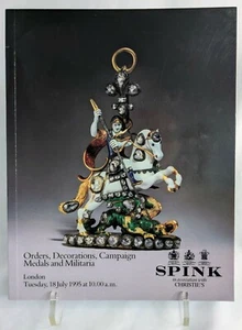 Spink Christie's Auctions, ORDERS, DECORATIONS, CAMPAIGN MEDALS MILITARIA 1995 - Bild 1 von 3