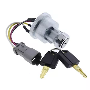 Interruptor de encendido con llaves 142-8858 para Caterpillar 277B 246 262 232B 232 267B - Imagen 1 de 6