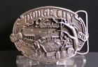 1986 Dodge City Kansas Old West Cowboys bétail Siskiyou boucle ceinture ~#410 de 1500