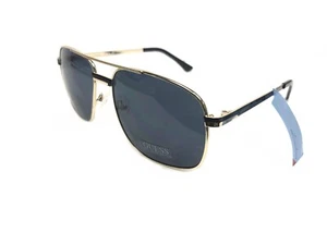 NWT GUESS Mens Sunglasses GF0414 Silver/Gray - Picture 1 of 8