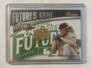 2003 John Stephens Bowman Futures Game Gear Jersey Relics #FG-JMS NEW - Foto 1 di 4