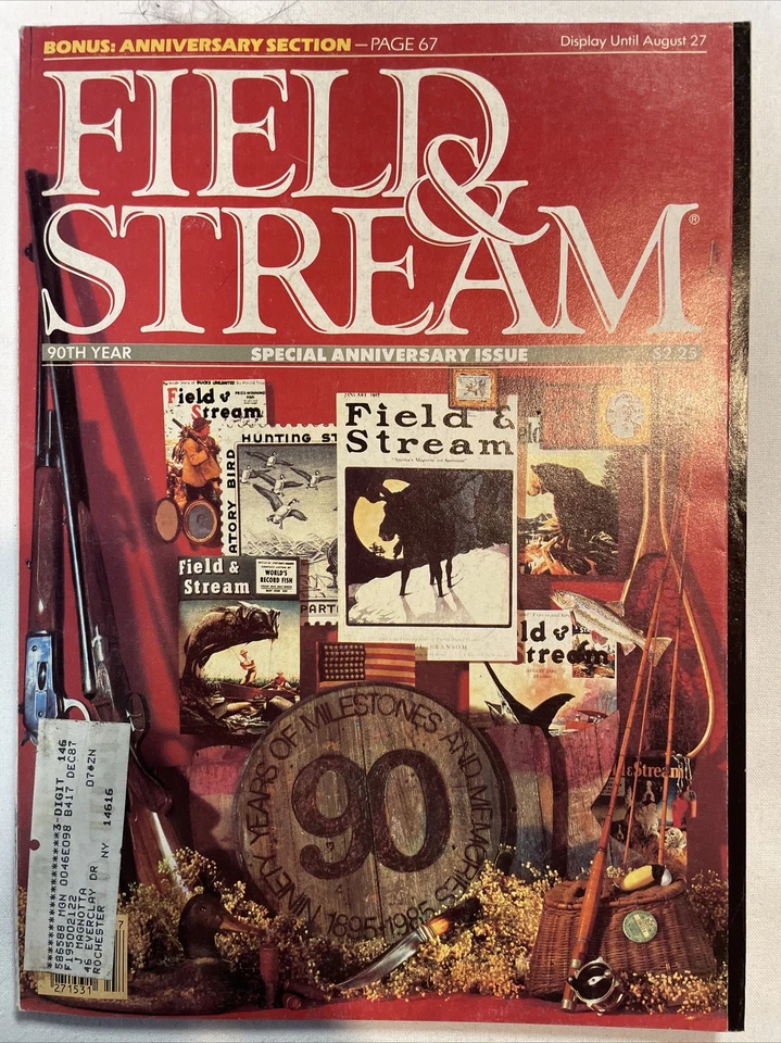 1985 July, Field & Stream Magazine, 90th Year  (CP378) - Image 1 of 3
