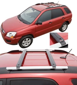 Rola Made Australia Aluminum Roof Rack Cross Bars w/ Keys For 05-10 KIA Sportage - Picture 1 of 3