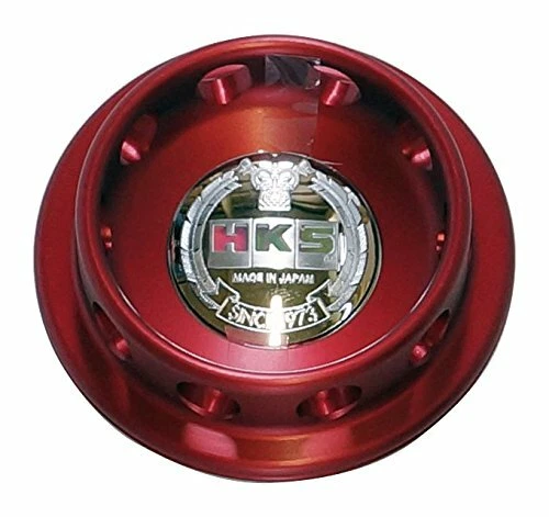 HKS (24003-AN001) OIL FILLER CAP For NISSAN/HONDA (RED) - Image 1 of 1