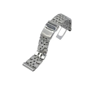 Pulsera de reloj de acero de 24 mm para Breitling Chronomat, Navitimer, Crosswind, Colt - Imagen 1 de 6