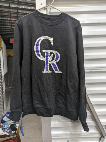 Vintage Colorado Rockies Baseball Stitches Colorodo Rockies Sweatshirt MLB SZ M Cover