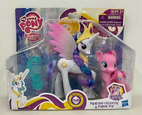NEW My Little Pony Princess Celestia & Pinkie Pie Crystal Empire Ponies 2 Pack Cover