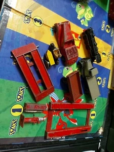 Dinky Toys No. 44b AA Motorbike And Side Car And Lot - Picture 1 of 9