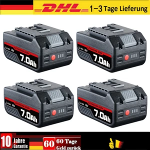 18V 7,0Ah Für Bosch Akku GBA 18 Volt BAT618 BAT609 GSR GSB GBH oder Ladegerät DE - Bild 1 von 17