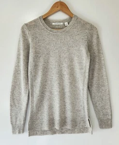 TRENERY Size XS Grey Snuggly Wool & Yak Knit Jumper - Picture 1 of 4