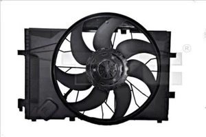 TYC Radiator Fan For MERCEDES A209 C209 CL203 S203 W203 W209 2035001693 - Picture 1 of 3
