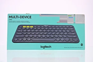 Logitech Multi-Device Portable Keyboard - Black - Picture 1 of 6