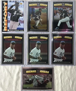 Michael Jordan 1994 Upper Deck Season Highlights Promo Jumbo Cards 7 Card Lot - Picture 1 of 15