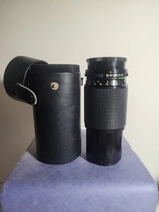 Formula 5 MC 80-200mm Telephoto Lens for Pentax K Made Un Japan W/Case - Picture 1 of 11