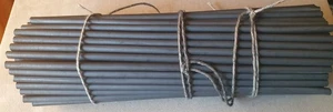 20 pcs Graphite Electrode D 6mm x 250mm  carbon rod. - Picture 1 of 2