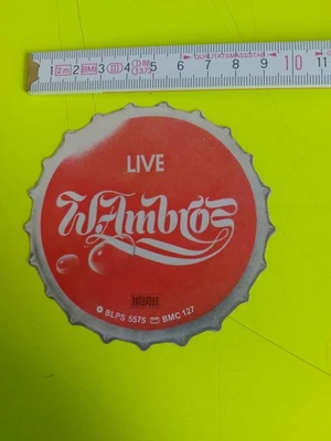 Wolfgang Ambros Live 1979 Aufkleber Sticker Button Vintage Original Oldschool - Image 1 of 2