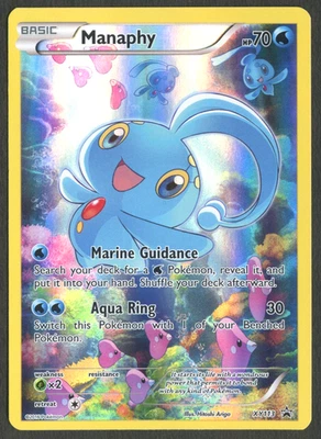 Pokemon TCG: Manaphy XY113 Mythical Collection XY Black Star Promo - Image 1 of 2