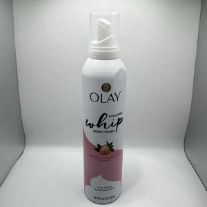 Olay Foaming Whip Body Wash Strawberry & Mint, 10.3 fl oz, Discontinued READ - Picture 1 of 12