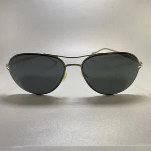 Paul Smith Surrey PM 4074S Pilotenbrille silberfarbene Metall graue Gläser Italien - Bild 1 von 15